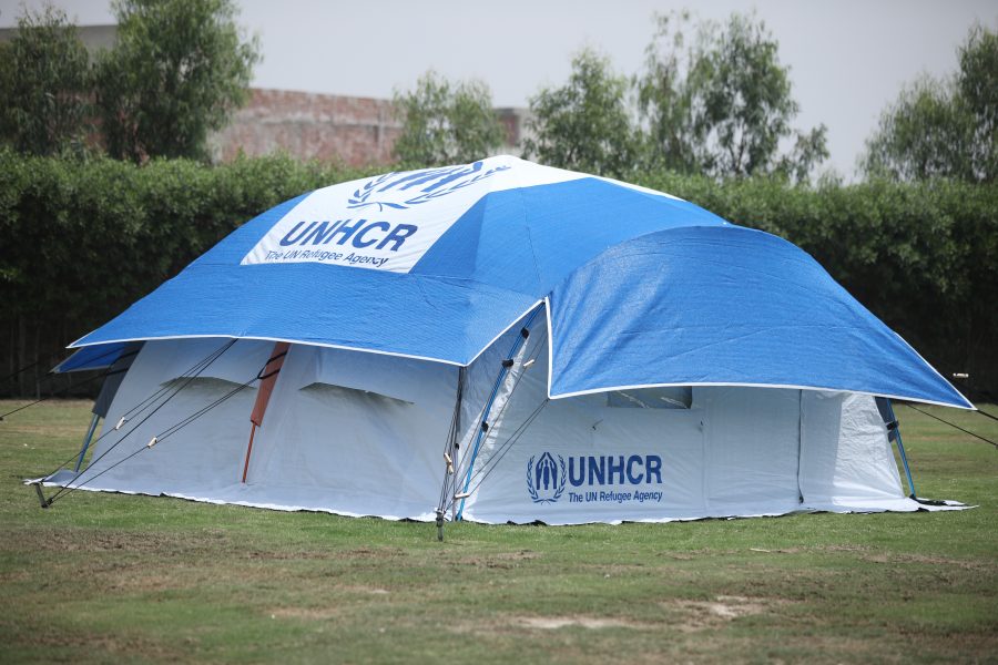 Winterized Family Tent